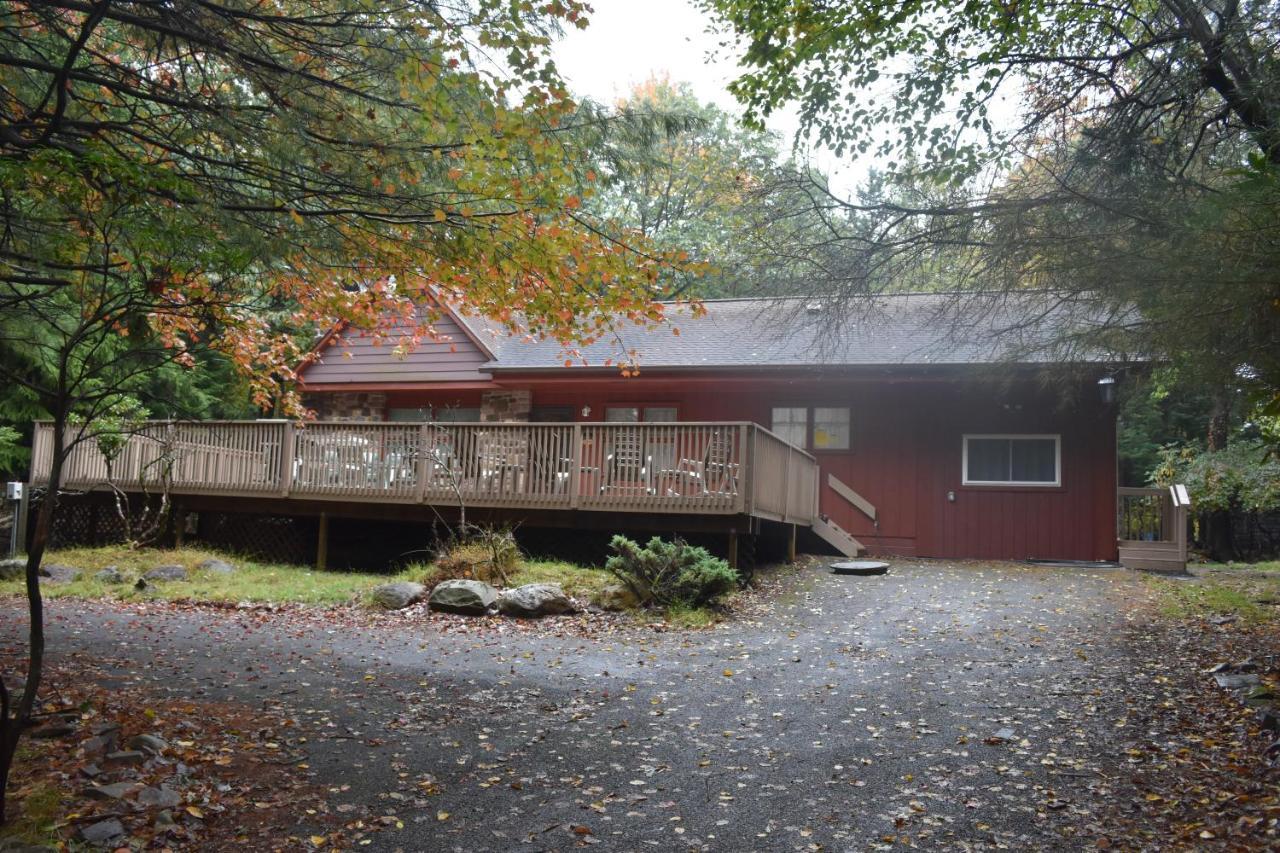 5 Bdr Cabin Game Rm Large Deck Fireplace Firetable Lake Harmony Exterior foto